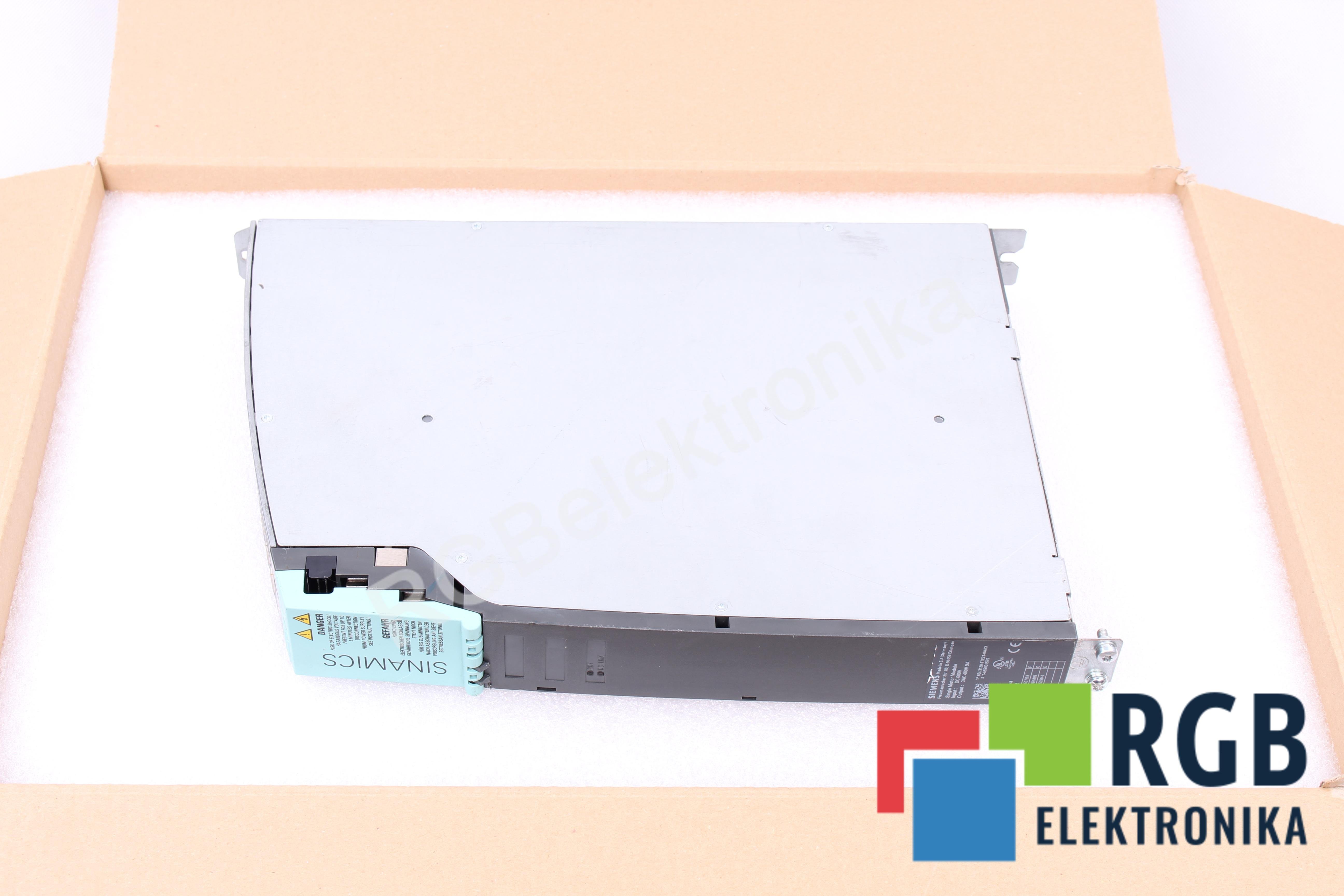 SIEMENS 6SL3120-1TE21-0AA3 SINAMICS S120 4.8 KW 