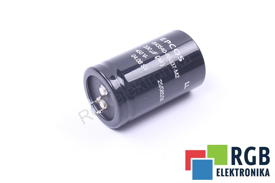 KONDENSATOR B43540-A5337-M2 330UF 450VDC EPCOS