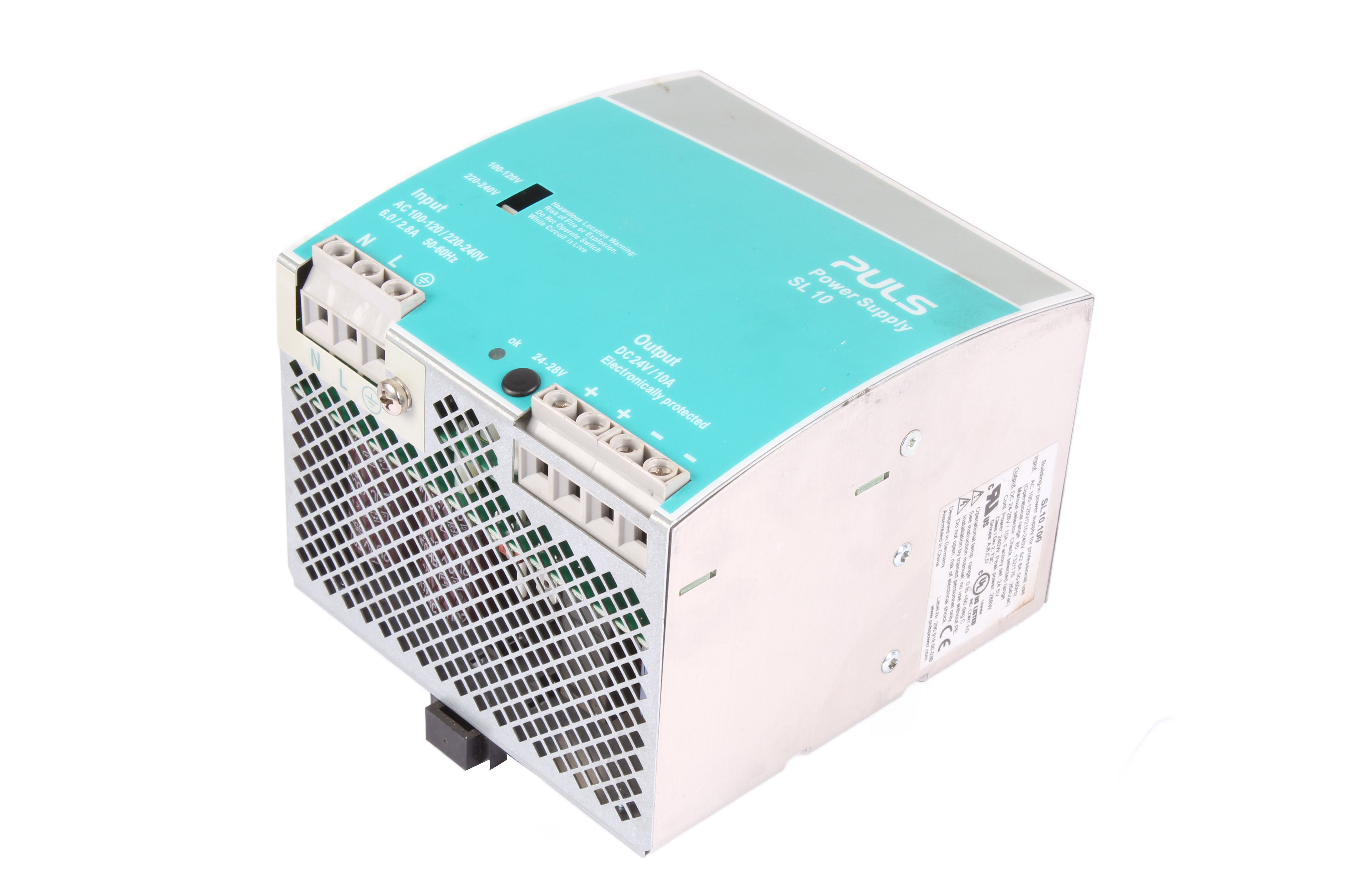 PULS POWER SL10.100 SL10 POWER SUPPLY 24 V DC 10A 