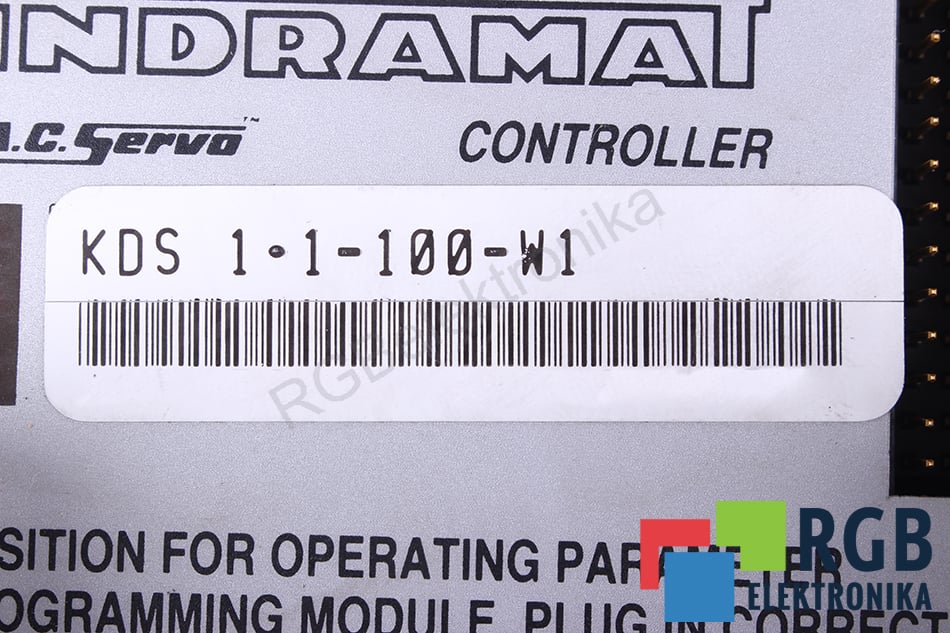INDRAMAT KDS1.1-100-W1 