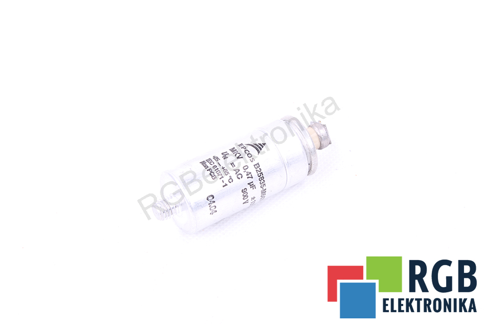 KONDENSATOR 0.47UF 900VAC M25835-M6474-K007 EPCOS