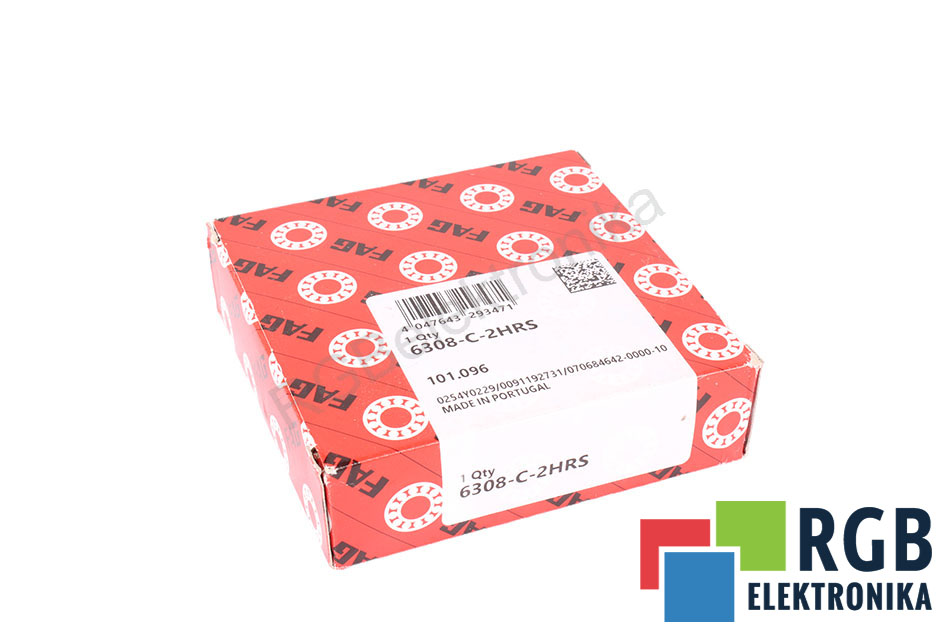 FAG 6308-C-2HRS 40X90X23 RODAMIENTO RÍGIDO A BOLAS 40 MM 90 MM 23 MM 