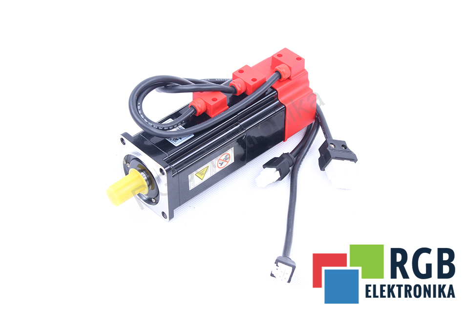 AC SERWOMOTOR 0,4KW 2,7A 1,27NM 3000OBR/MIN SERWOSILNIK Z HAMULCEM 60SY-M01330-B
