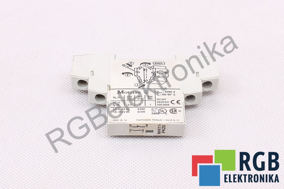 MOELLER NHI11-PKZ0 CONTACTOR 