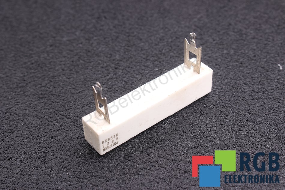 REZYSTOR 2.2 OHM RGBS20 U52 NOBLE
