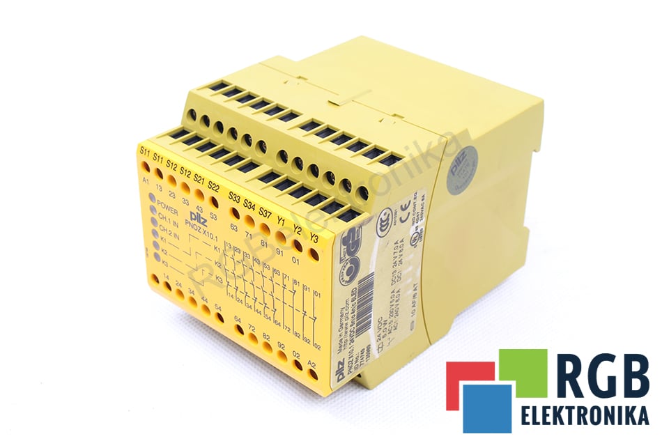 PILZ PNOZX10.1 774749 SAFETY RELAY 