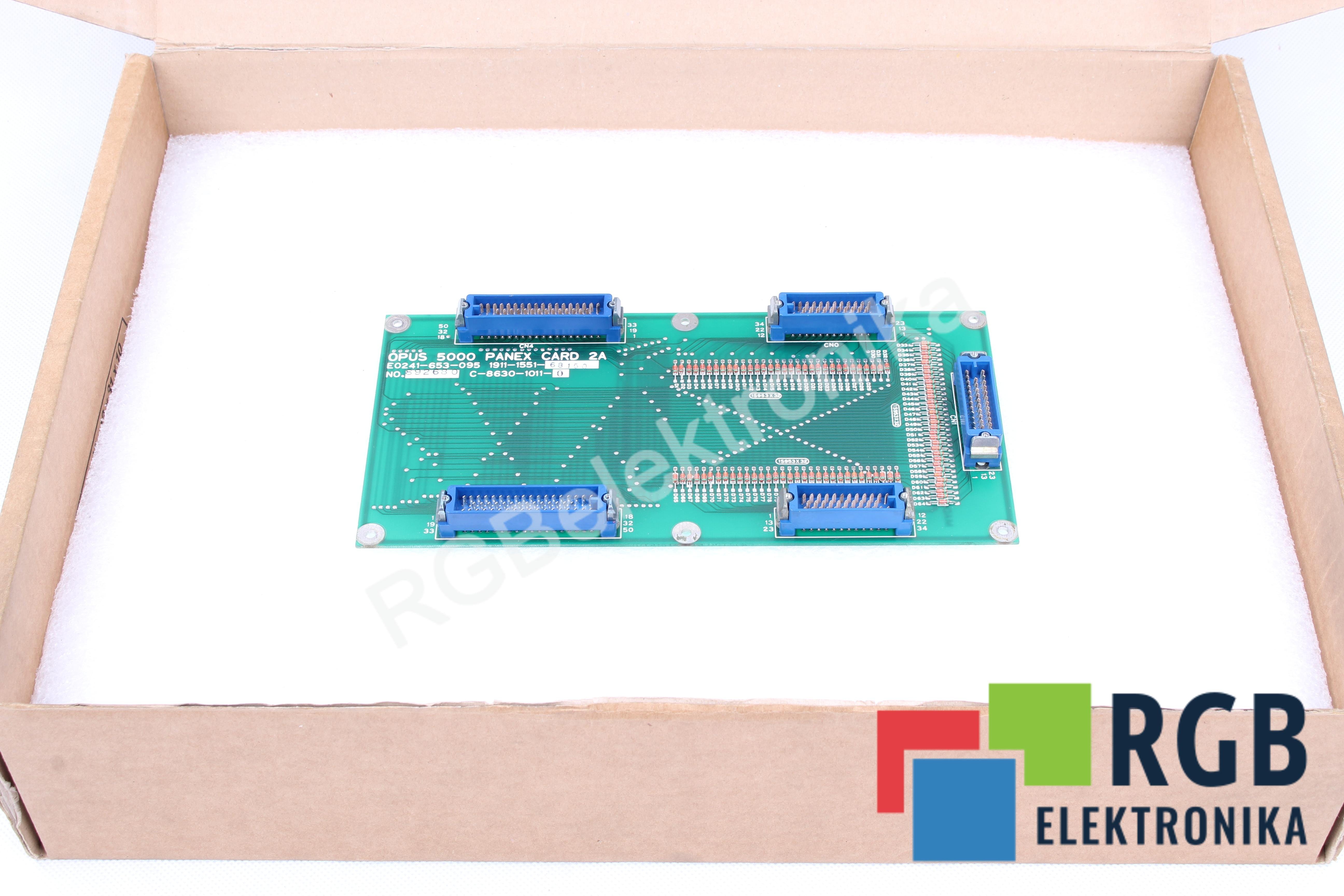E0241-653-095 C-8630-1011-0 OPUS5000 PANEX CARD 2A OKUMA