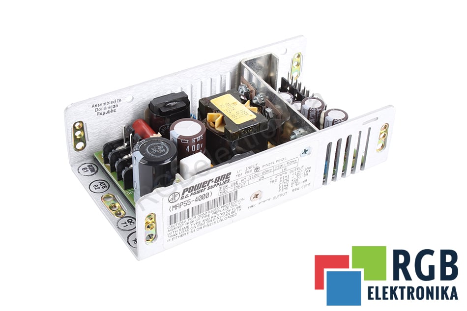 MAP55-4000 POWER-ONE POWER SUPPLY 55W 12/5VDC 