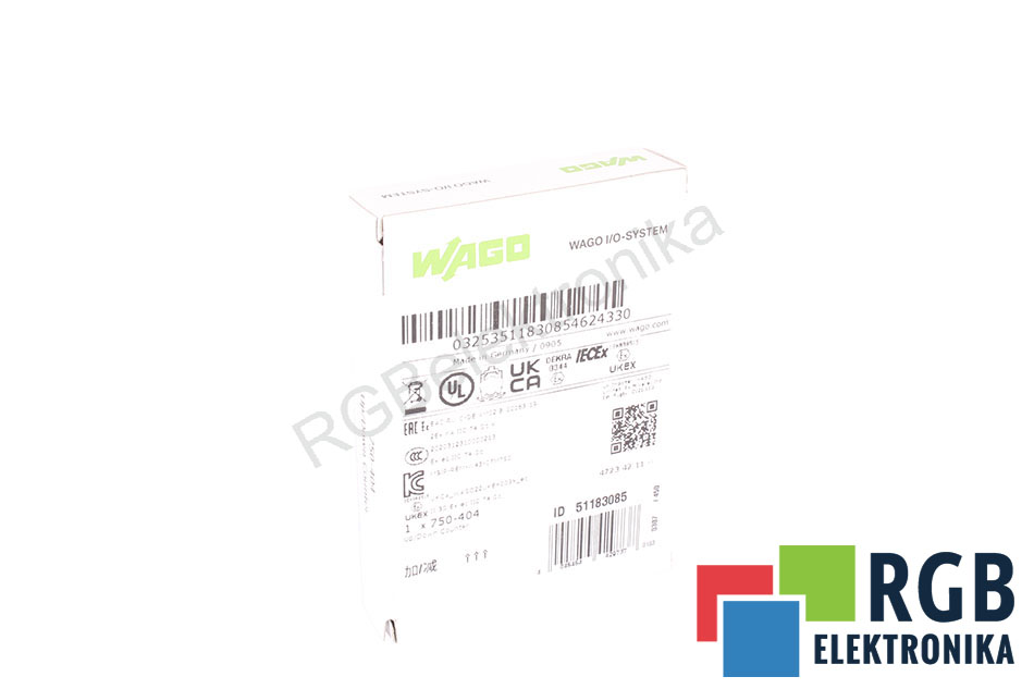 WAGO 750-404 MÓDULO DE EXPANSIÓN 