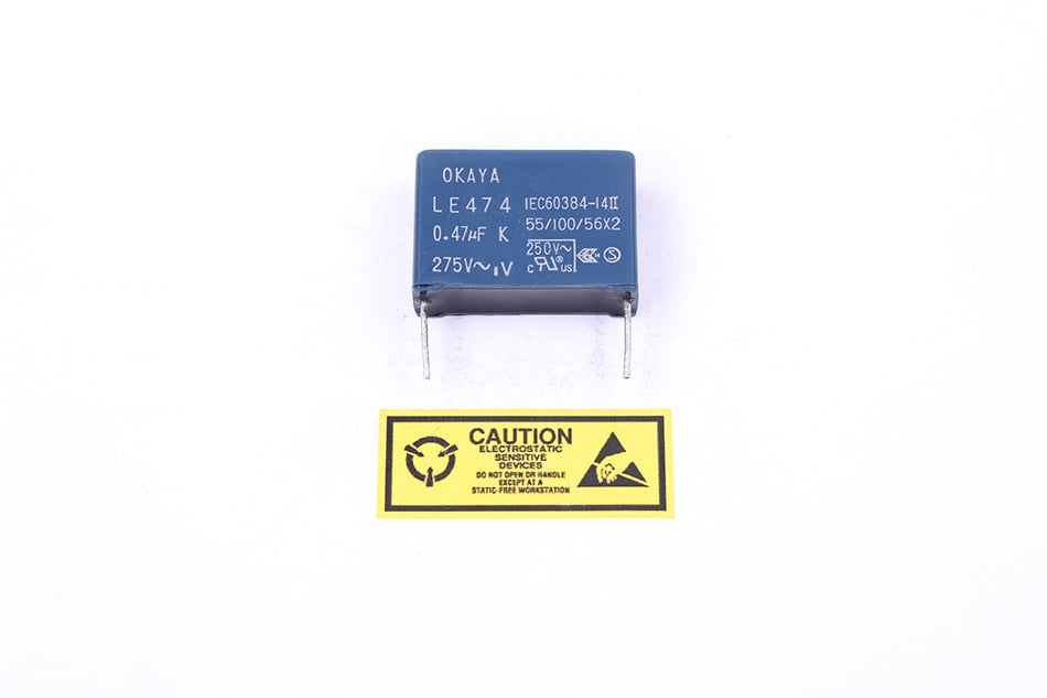 KONDENSATOR LE474 0.47UF 275VAC OKAYA