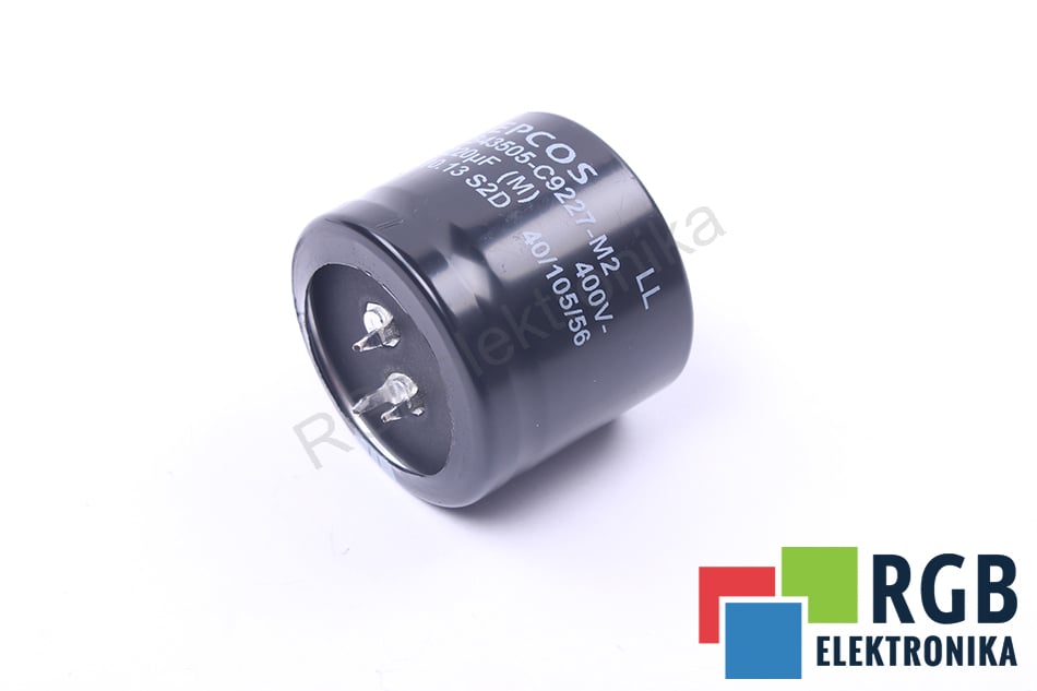 KONDENSATOR B43505-C9227-M2 220UF 400VDC EPCOS