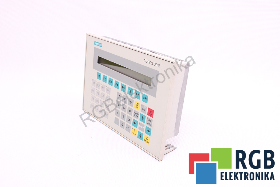 OPERATOR PANEL 6AV3515-1EB30-1AA0 OP 15-A1 COROS OP15 SIEMENS