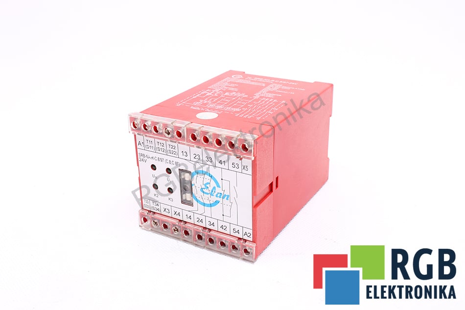 SRB-NA-R-C.8/97-24V 250VAC 24V SAFETY RELAY ELAN