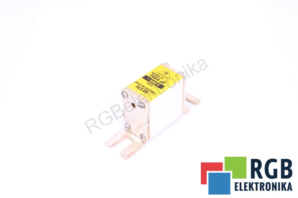 BEZPIECZNIK 250A HLS00 660VAC 120KA AR JEAN MULLER