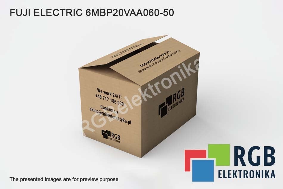 FUJI ELECTRIC 6MBP20VAA060-50 IGBT MODULE