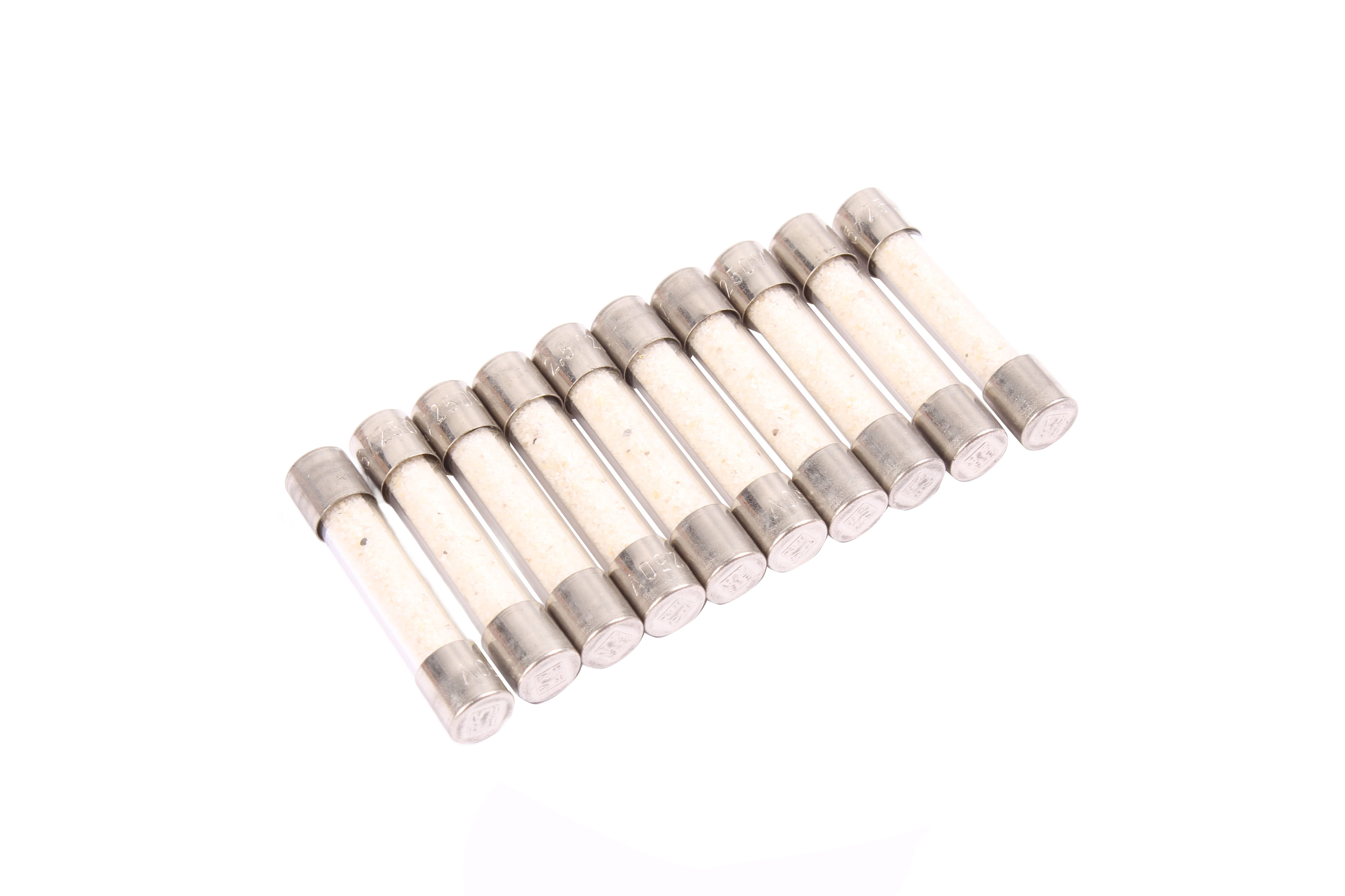 ESKA 632.321 ZGT-2.5A TOPIKOWY ZWŁOCZNY 6.3X32MM 10SZT SICHERUNG 250V 2.5A 6.3 MM 32 MM 