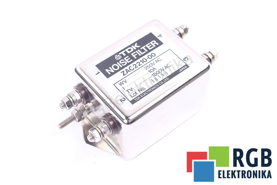 NOISE FILTER ZAC2210-00 240VAC 10A TDK
