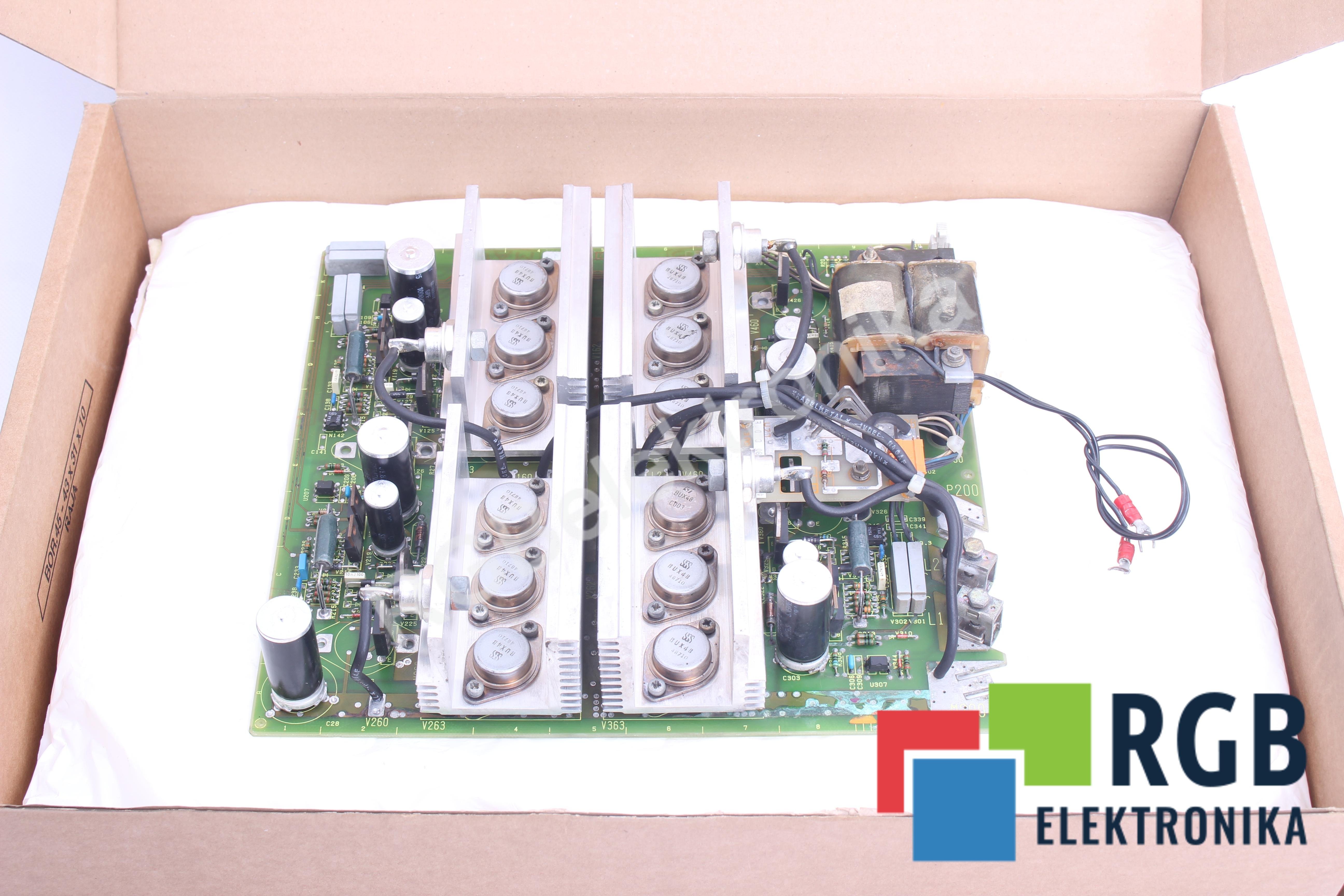 SIEMENS 6RB2025-0FA01 TARJETA DE SERVO CONTROL 