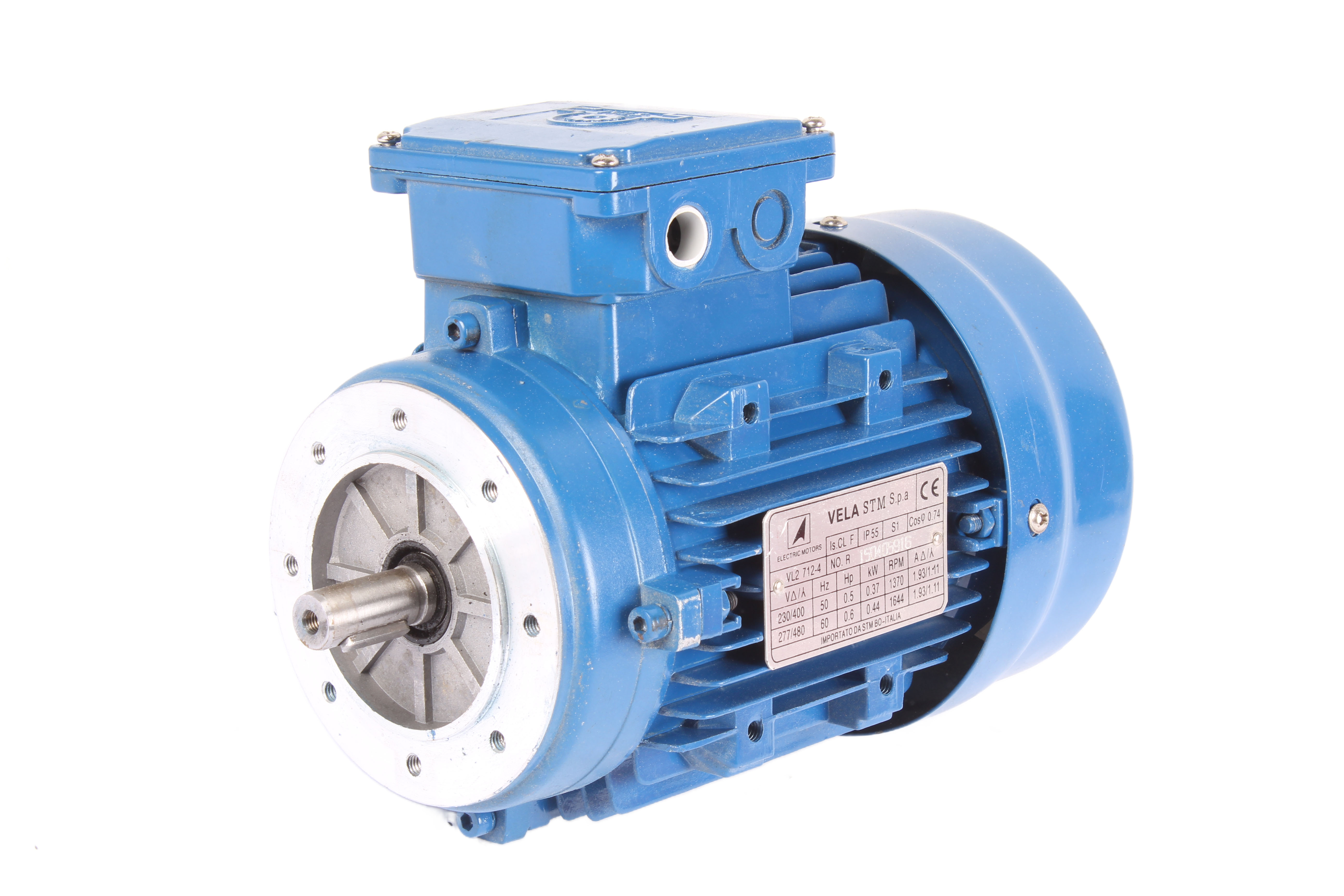 STM VL2712-4 SILNIK INDUKCYJNY 480V 044 KW 1370 OBR/MIN 1.93A 3 -F 1644 OBR/MIN 