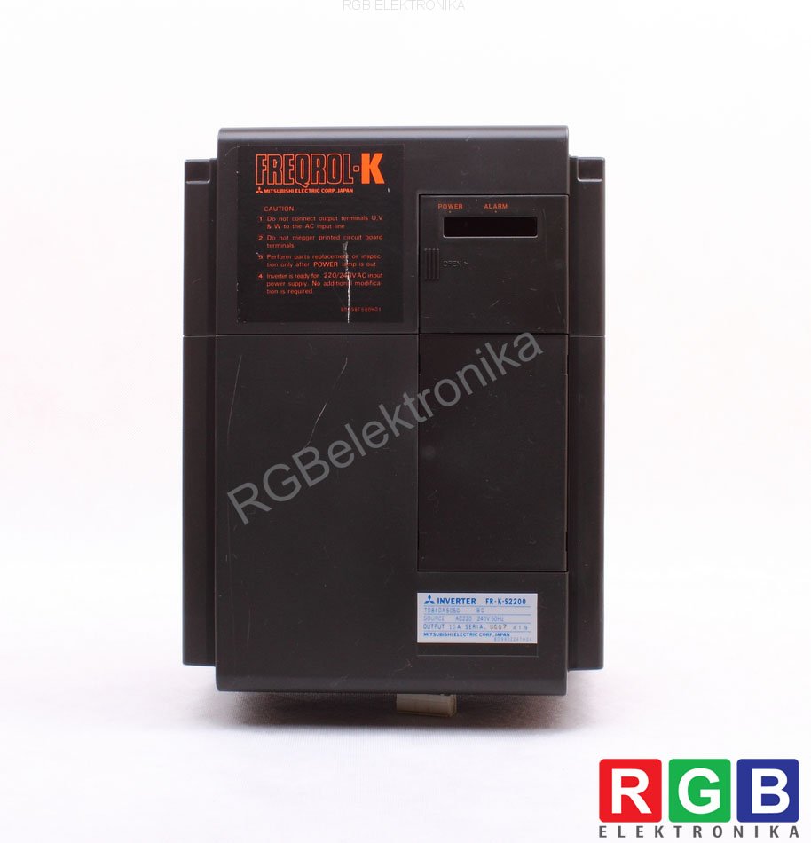 FR-K-S2200 INVERTER SERVODRIVE MITSUBISHI