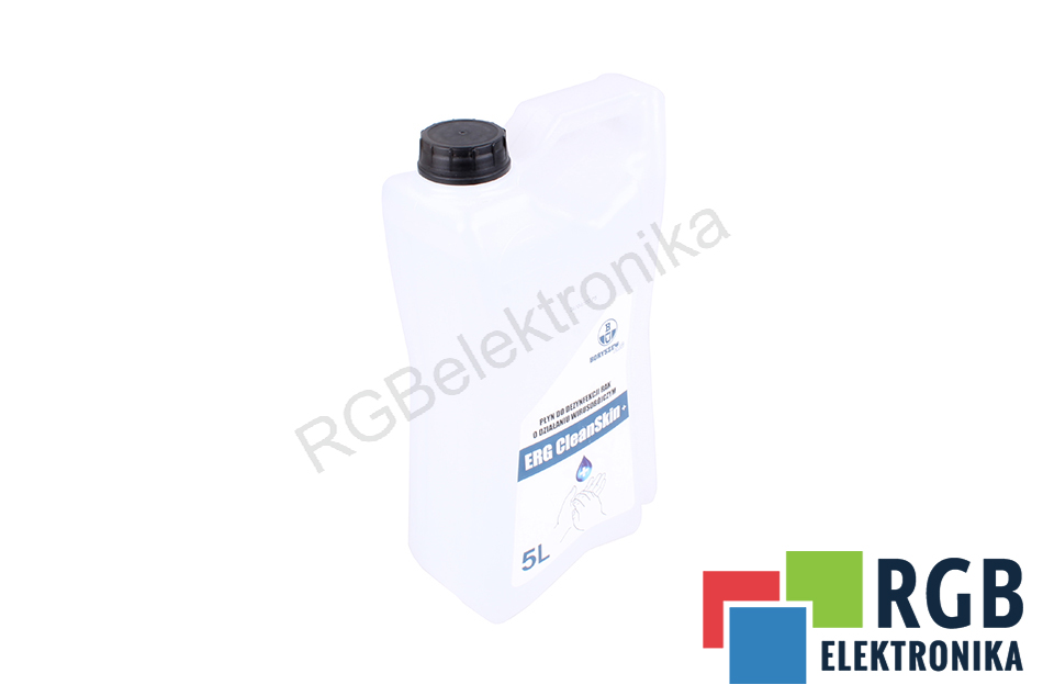 ERG CLEANSKIN+ 5L PŁYN DO DEZYNFEKCJI RĄK O DZIAŁANIU WIRUSOBÓJCZYM 20.20.14 BORYSZEW
