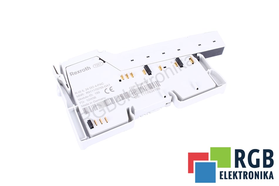 REXROTH R-IBIL24DO4-PAC R-IB IL 24 DO 4-PAC R911170755-GA1 R-IB IL 24 DO 4-PAC R911170755-GA1 EXPANSION MODULE 