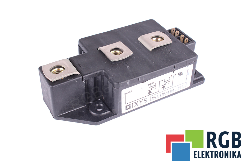 MCC220-16IO1 IXYS THYRISTOR MODULE 250A 1600V