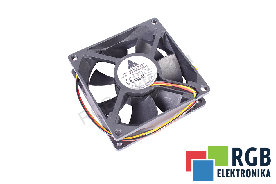 DELTA EFB0812EH 80X80X25MM AXIAL FAN 12V 0.42A 80 MM 25 MM 80 MM 