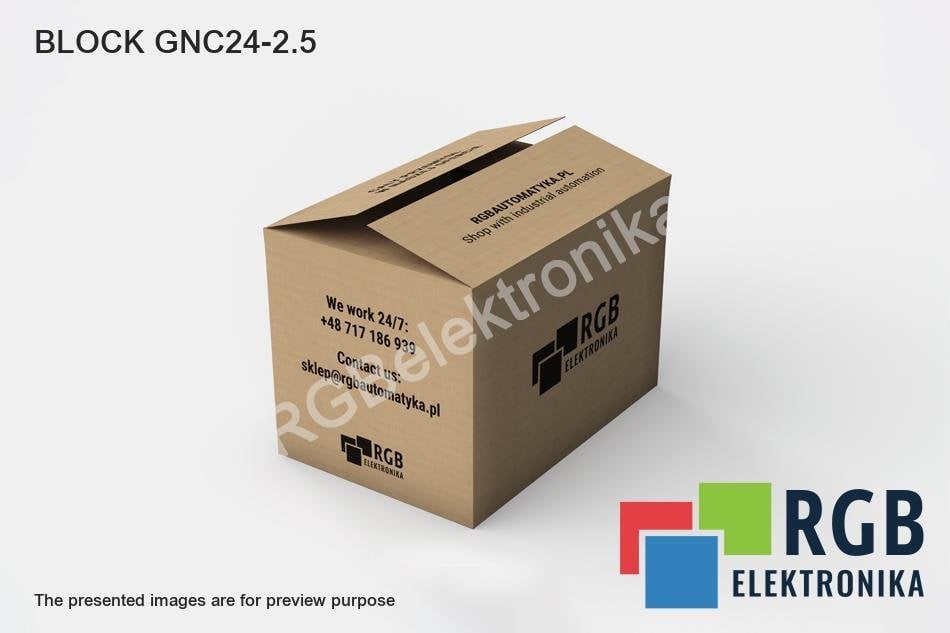 GNC24-2.5 BLOCK 230V AC DO 400V AC
