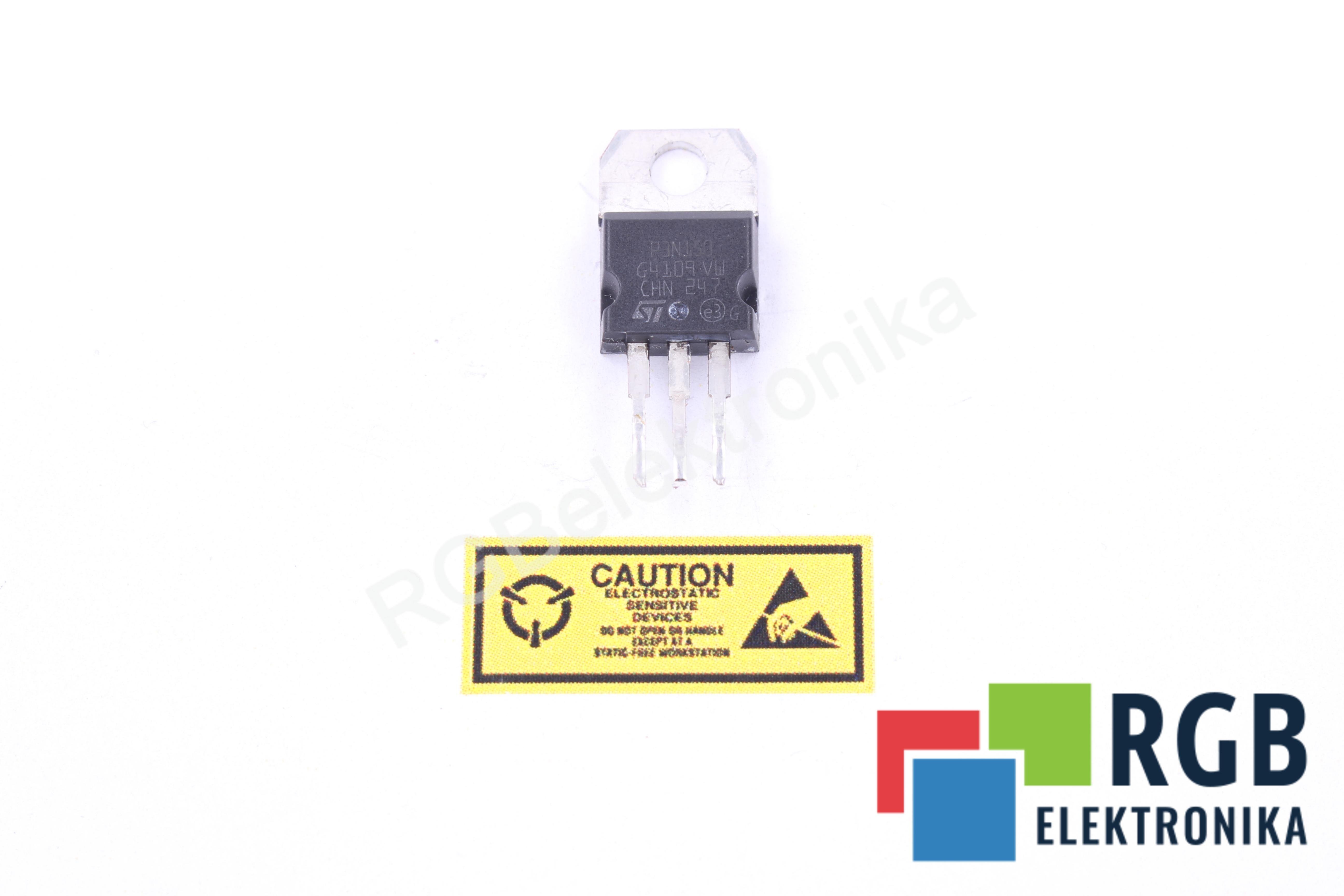 TRANZYSTOR MOCY MOSFET P3N150 1500V 2.5A TO-220 THT ST MICROELECTRONIC
