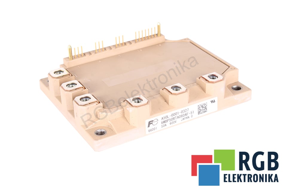 FUJI ELECTRIC 6MBP50RTA060AF-51 A50L-0001-0327 MODULO IPM 