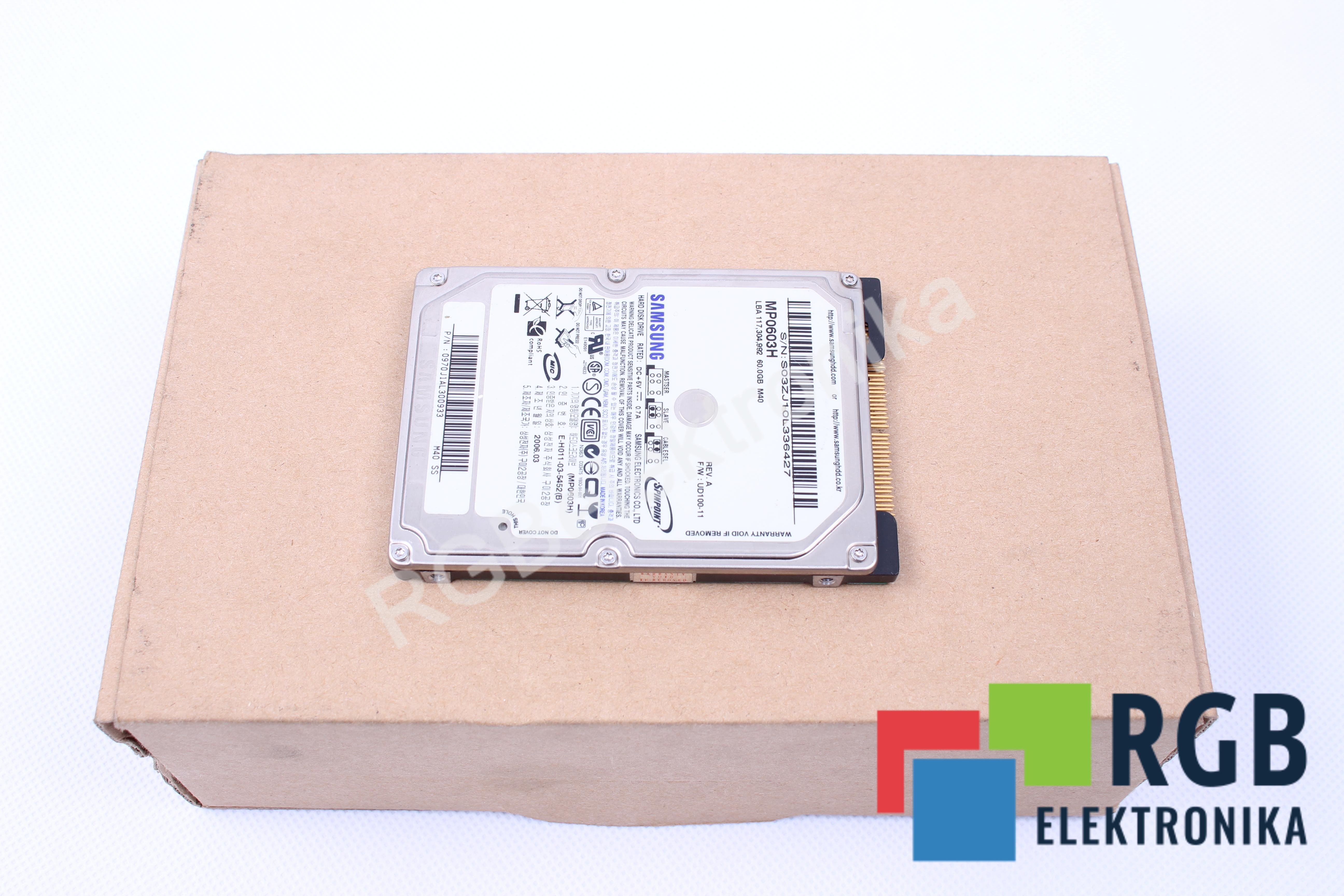 NOWY MP0603H 60GB 2.5" DYSK TWARDY SAMSUNG