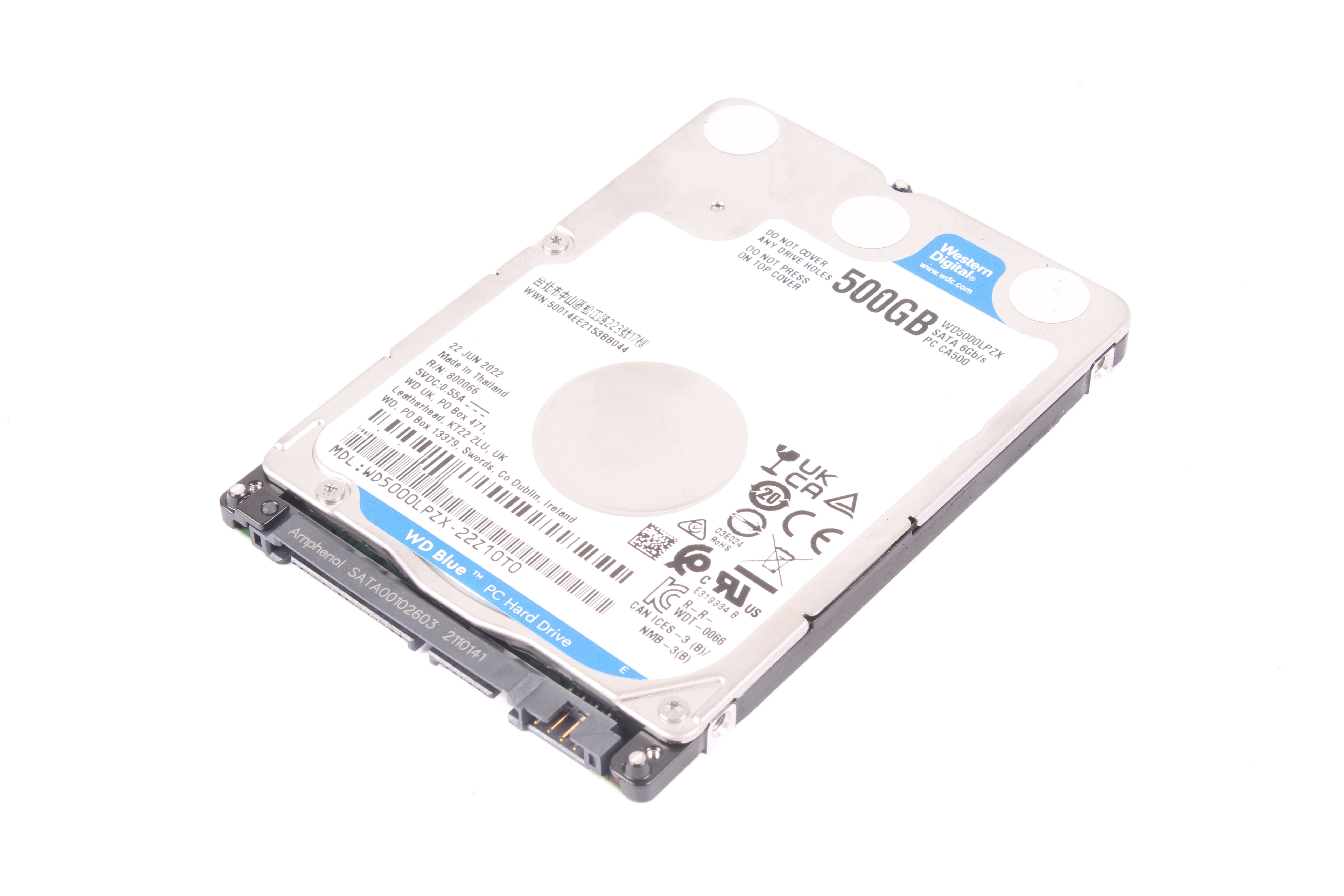 WESTERN DIGITAL WD5000LPZX-22Z10T0 500GB 2.5