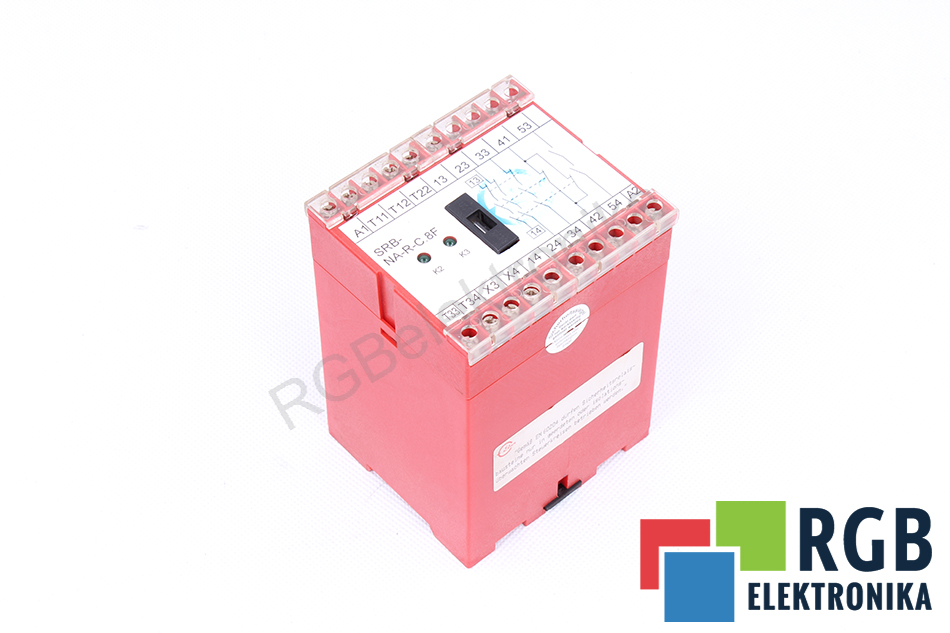 PRZEKAŹNIK BEZPIECZEŃSTWA SRB-NA-R-C8.F-24V 6A 24V 250VAC ELAN