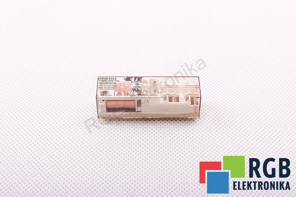 SCHRACK SR6B4024 V23050-A1024-A542 RELAY 1.2 KW 24V 8A 