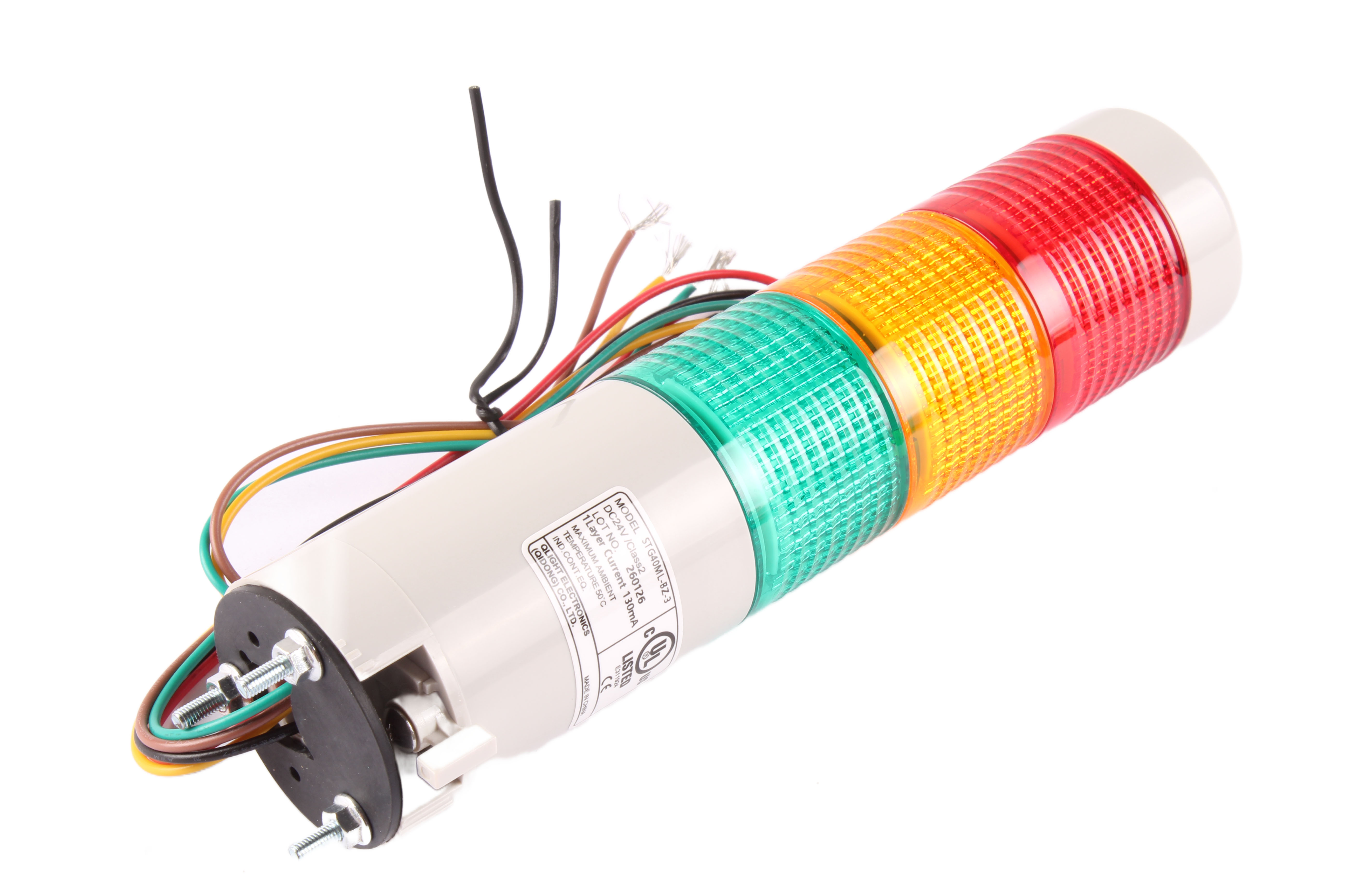 QLIGHT STG40ML-BZ-3-24-RAG KOLUMNA SYGNALIZACYJNA 