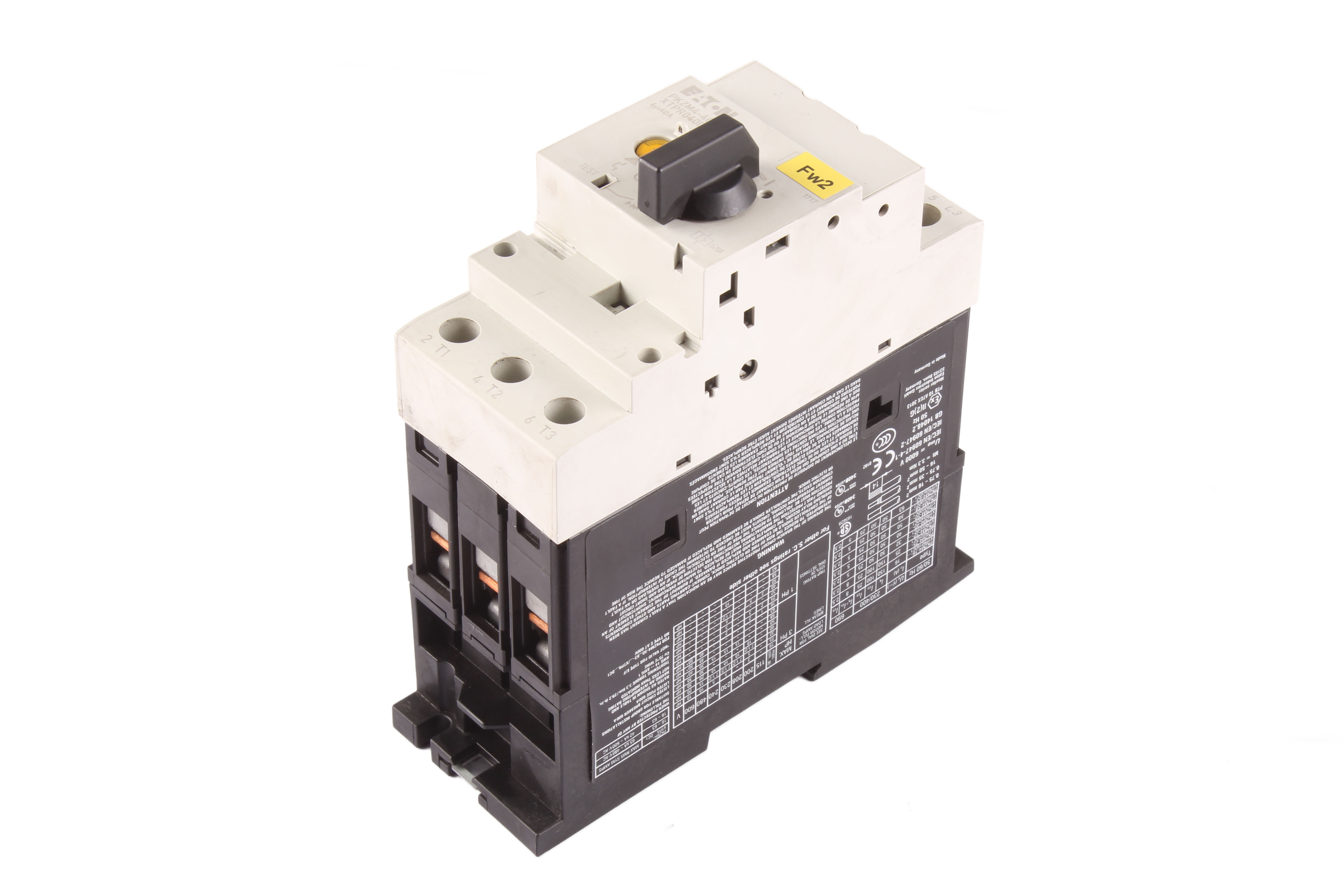 EATON PKZM4-40 DISCONNECTORS 600V 3 -F 