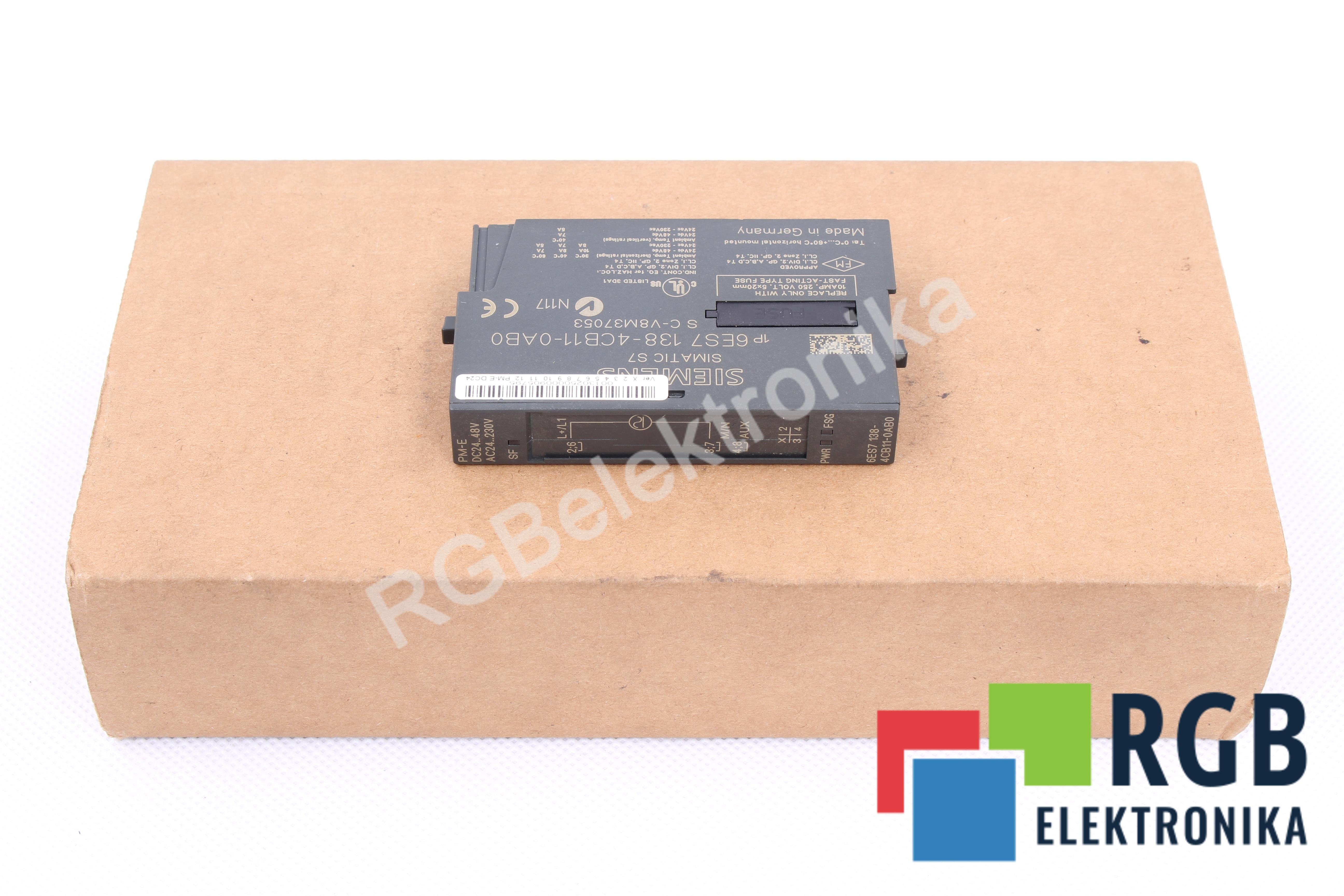 SIEMENS 6ES7138-4CB11-0AB0 MODULO DI ESPANSIONE 