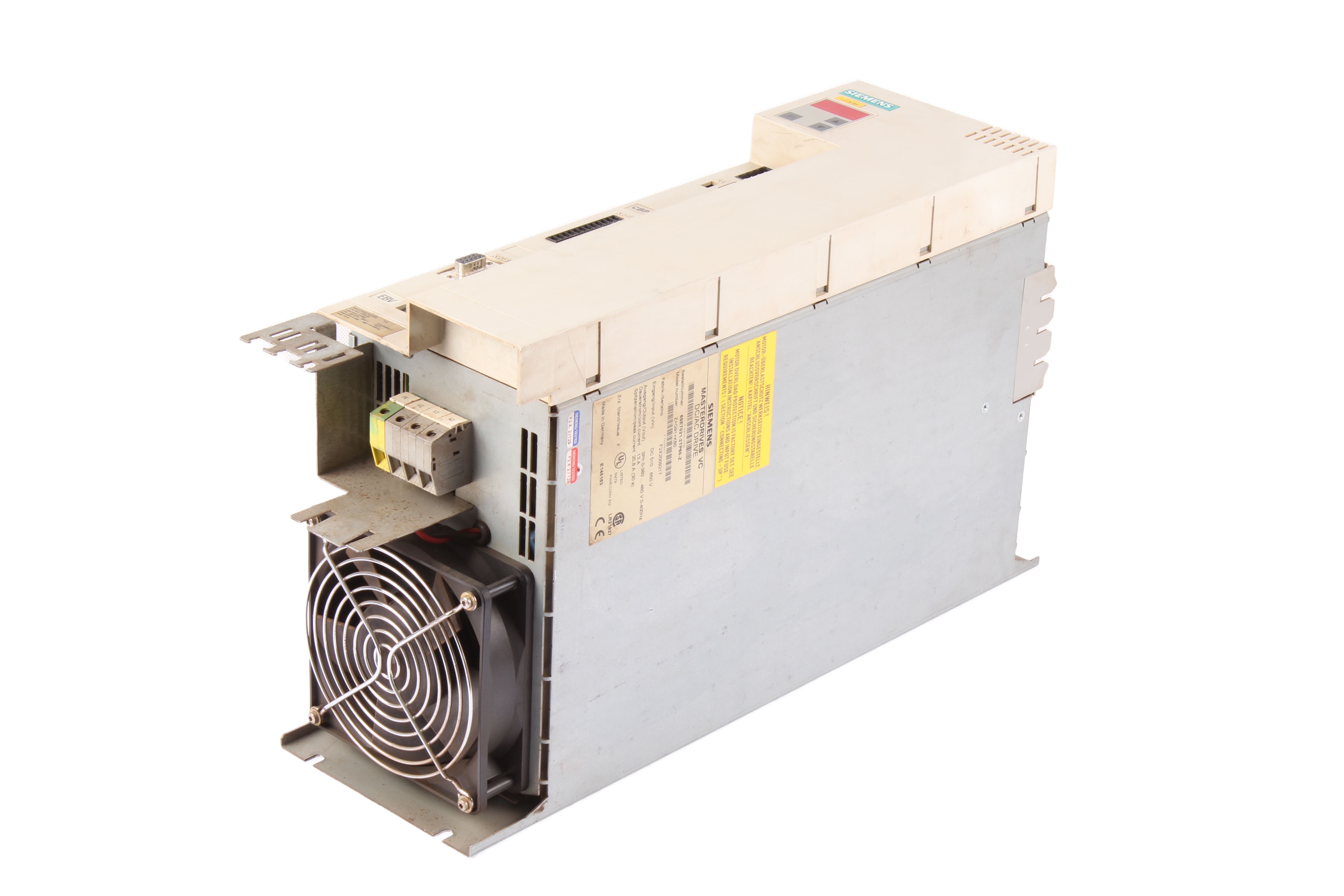 SIEMENS 6SE7021-3TP60-Z Z:G91+K80 13A 400 HZ 510-650V 