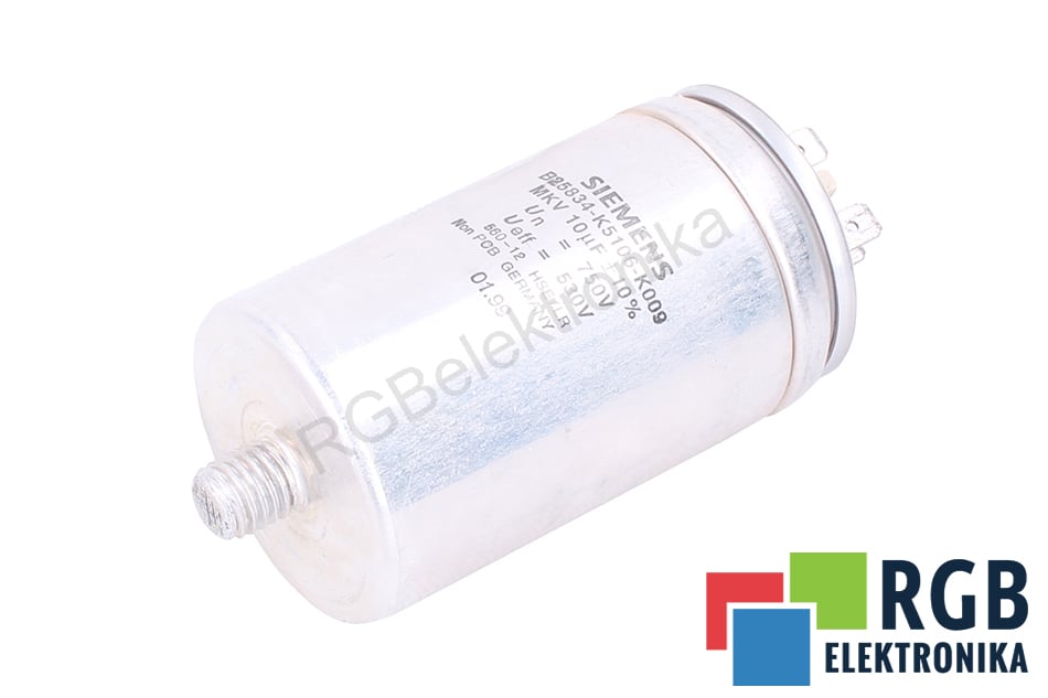 SIEMENS B25834-K5106-K009 10UF CONDENSATORE 10 UF 