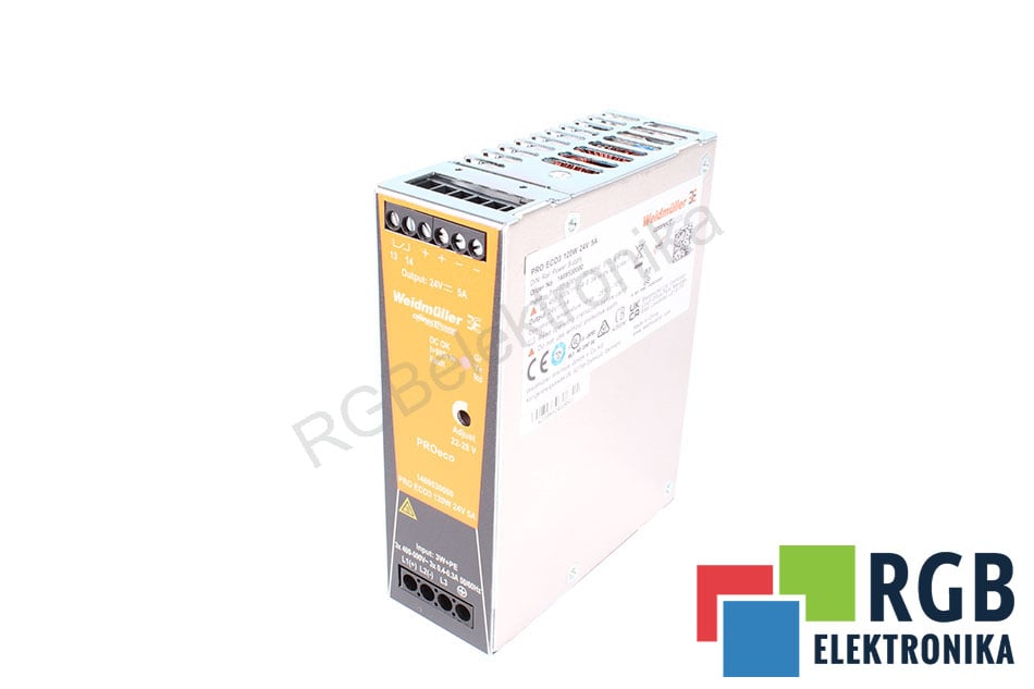 WEIDMULLER 1469530000 PRO ECO3 120W 24V 5A BLOC DALIMENTATION 