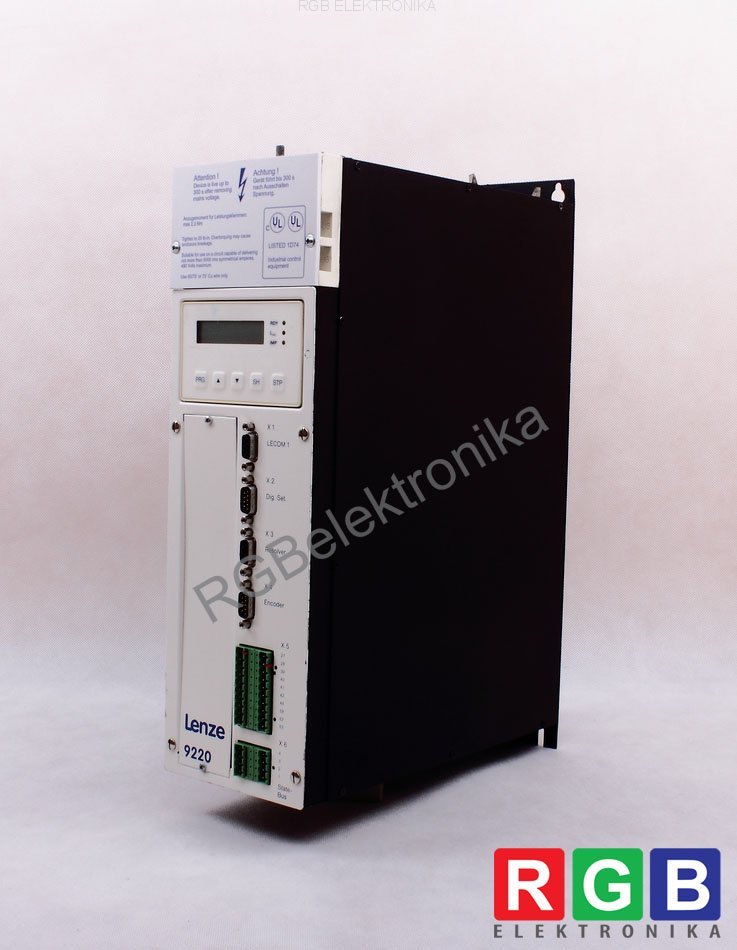 9223_E.2B.20 SERVO DRIVE 5.5 A LENZE 9220