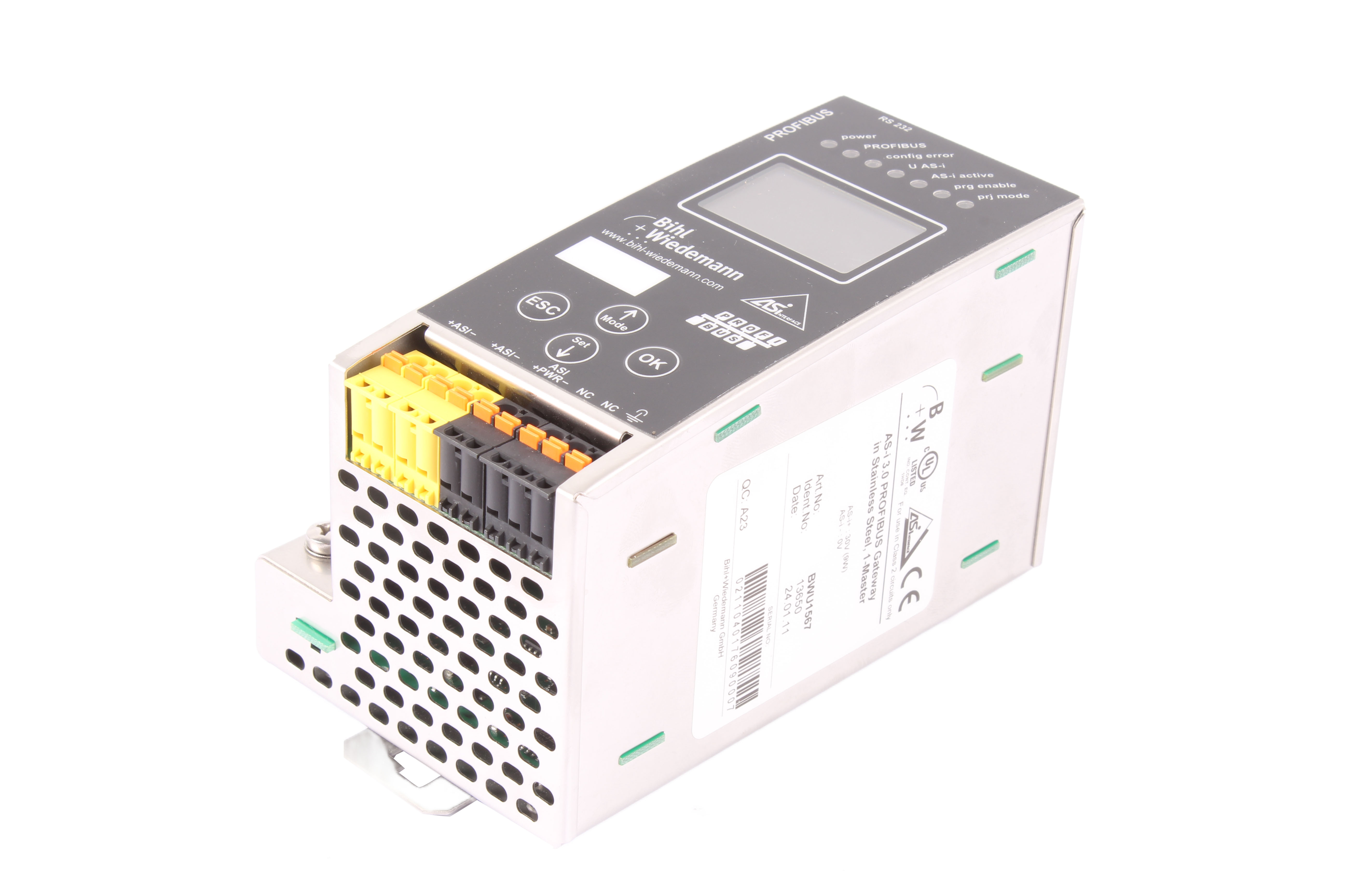 BIHL WIEDEMANN BWU1567 13650 MODULO CPU 