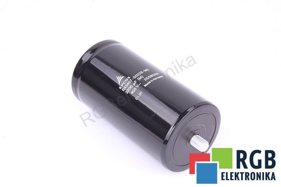 CAPACITOR B43457-S0228-M2 2200UF 400VDC EPCOS