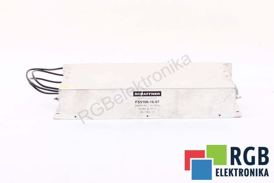 FS5106-16-07 3X480VAC 50-60HZ 3X16A SCHAFFNER