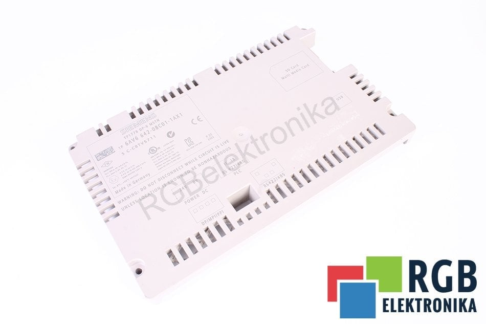 SIEMENS 6AV6642-0BC01-1AX1 BACK COVER OBUDOWA 