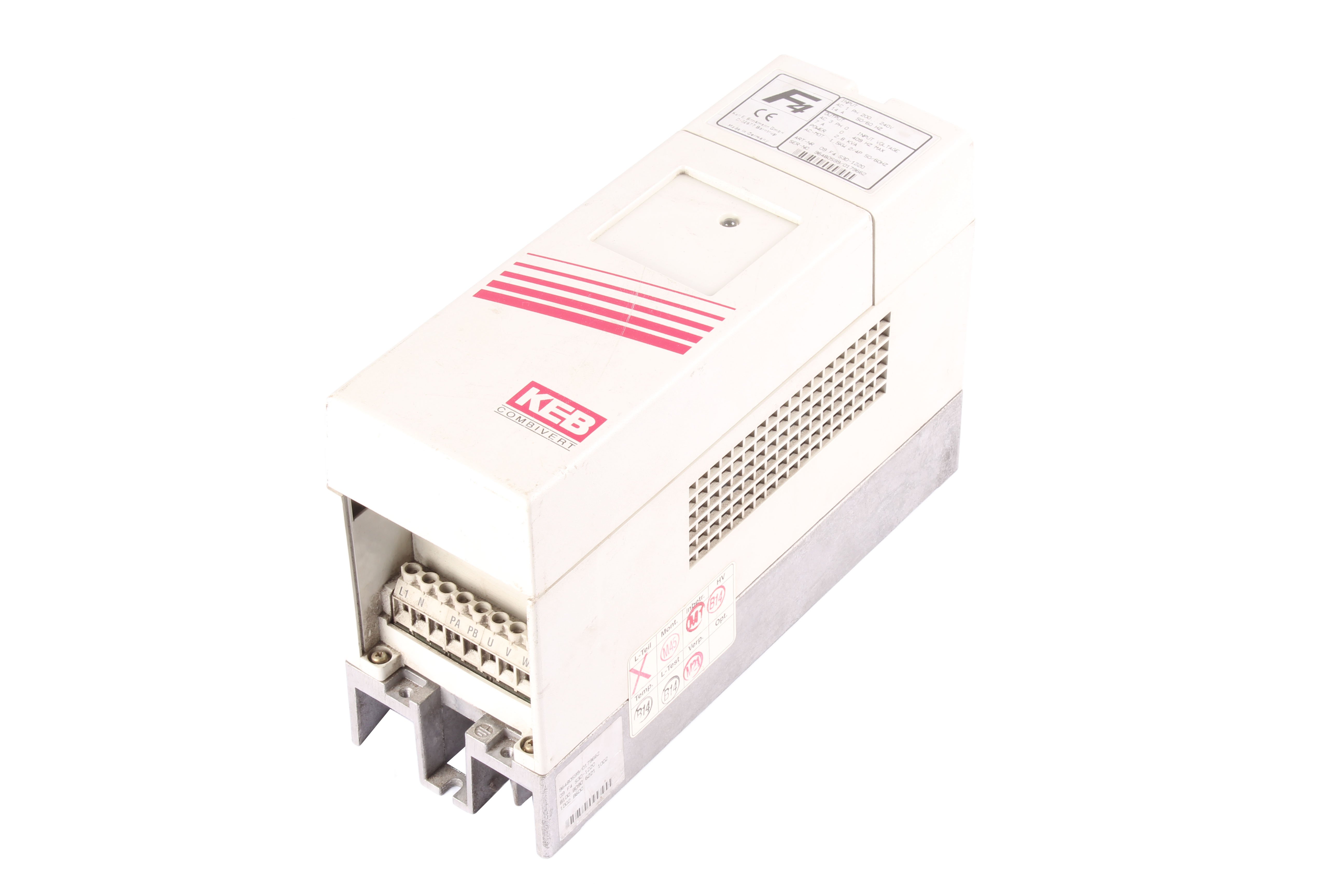 KEB 09.F4.S3D-1220 1.5 KW 7A 1 -F 409 HZ 
