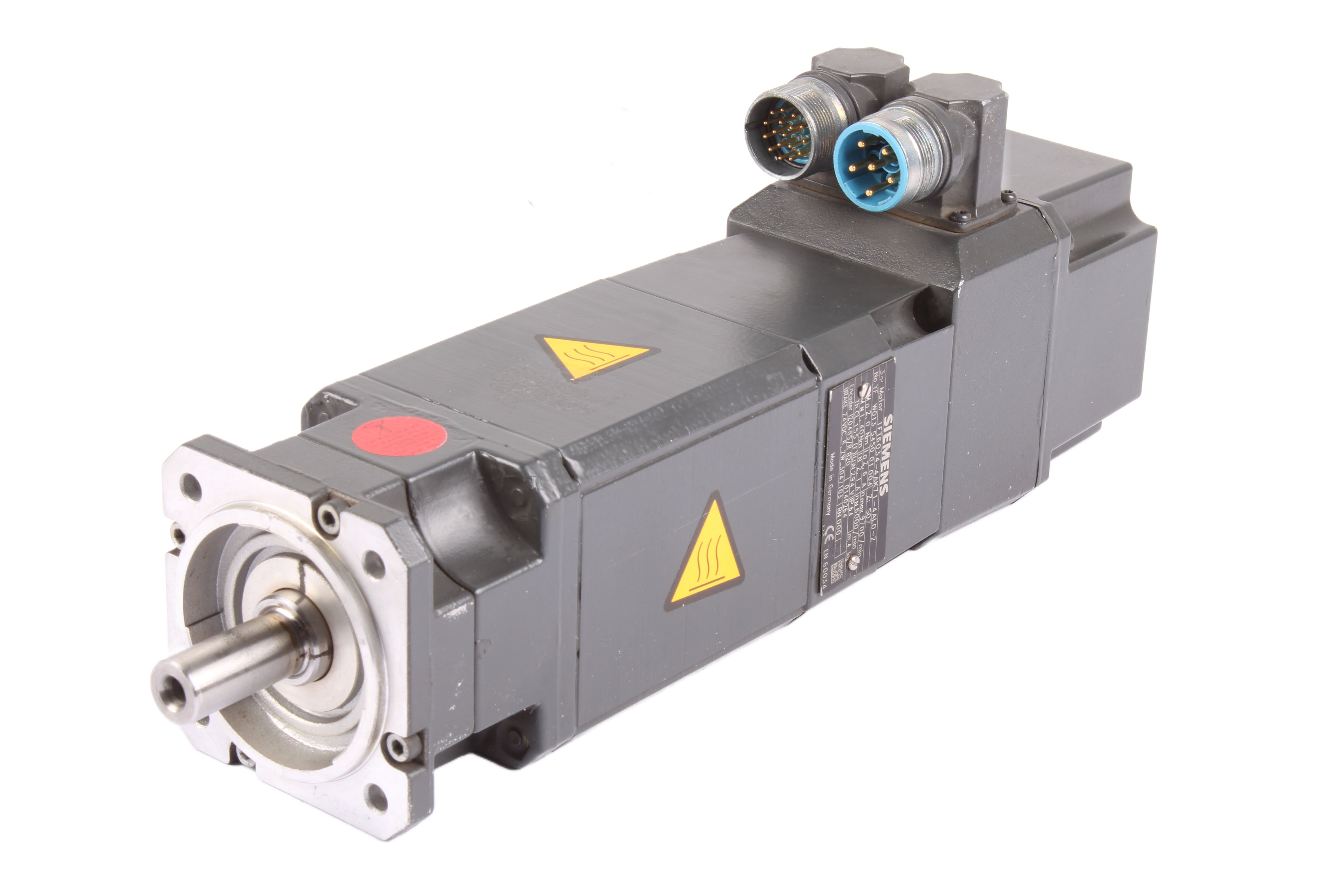 SIEMENS 1FT6034-4AK71-4AL0-Z Z:S07 SERVOMOTORE 300V 6000 OBR/MIN 2.15A 1.4 NM 9300 OBR/MIN 