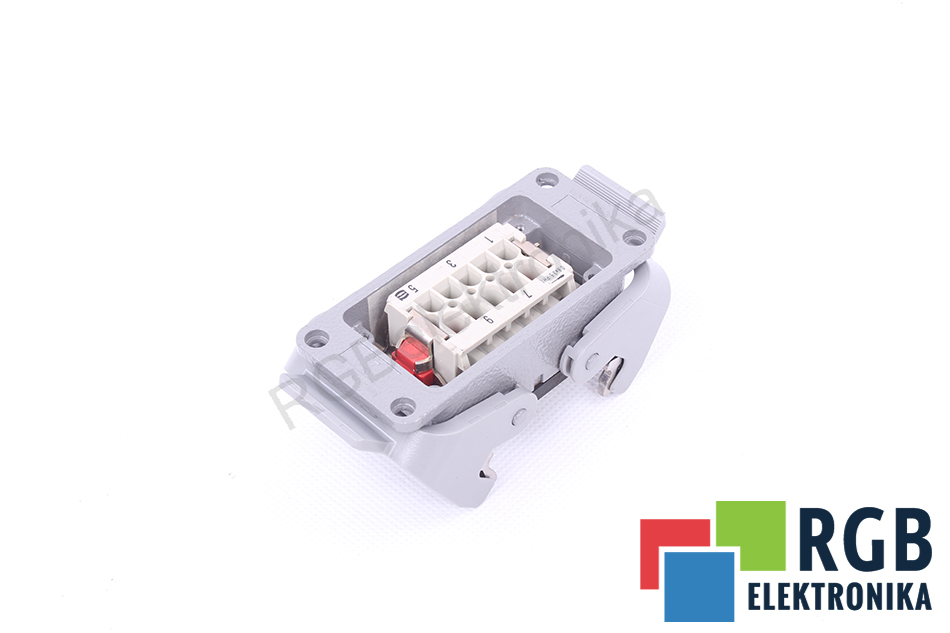 WTYCZKA PŁASKA ŻEŃSKA 16A 830V HAN 3HVE-F HARTING