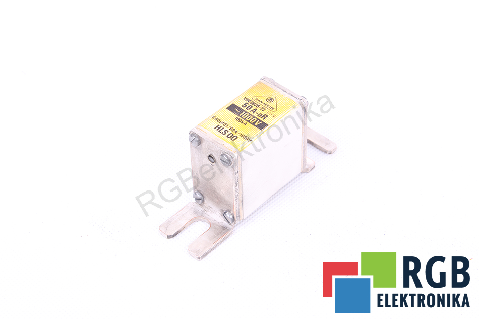 BEZPIECZNIK 50A AR HLS00 1000VAC 100KA JEAN MULLER